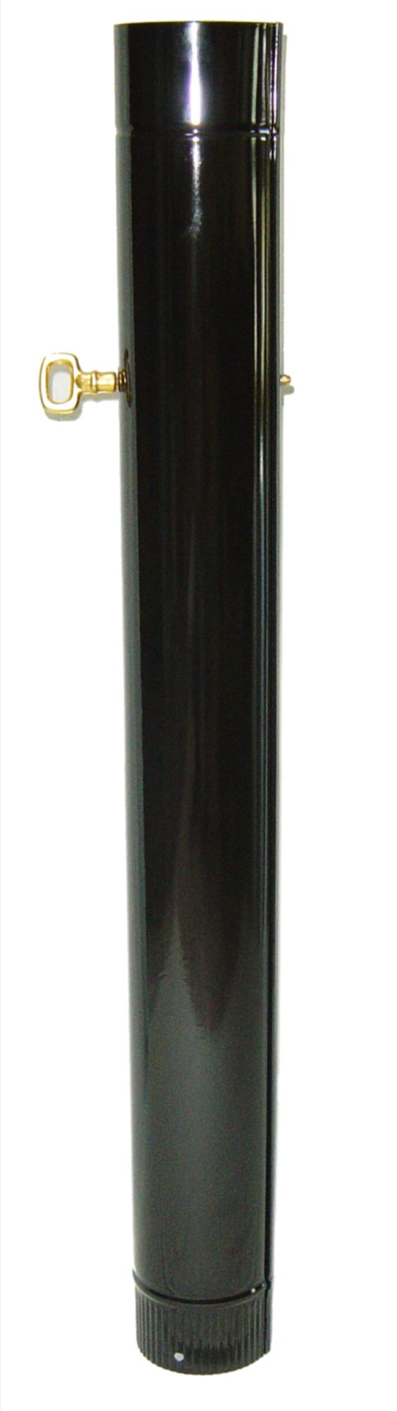 Tubo esmaltado agrafado con llave 1000 mm diametro 100 mm